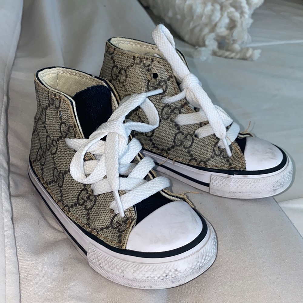 Toddler Gucci converse